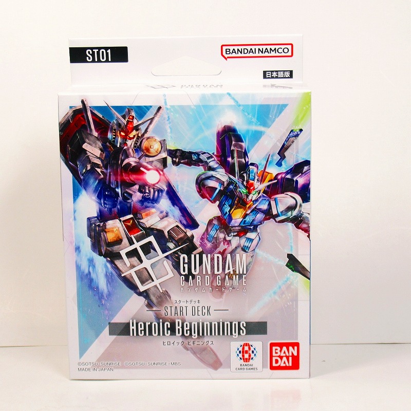 ガンダムカードゲーム スタートデッキ 　Heroic Beginnings [ST01]