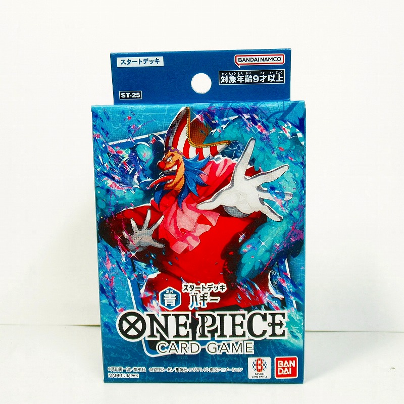 ONE PIECEカード　【ST-25】　スタートデッキ 青 バギー